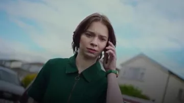 Lucy and Yak Ragan Cotton Jumpsuit worn by Pip Fitz-Amobi (Emma Myers) as seen in A Good Girl's Guide to Murder (S02E05)
