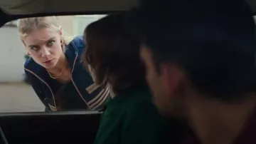 Adidas Originals Track Top worn by Nat Da Silva (Jessica Webber) as seen in A Good Girl's Guide to Murder (S02E05)