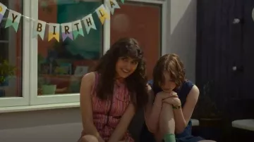 Wrangler Co-ord Zip Front Vest worn by Cara Ward (Asha Banks) as seen in A Good Girl's Guide to Murder (S02E06)