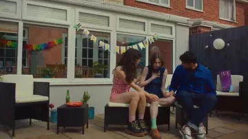 Timberland Stone Street Lace Up Elevated Mid Boots worn by Cara Ward (Asha Banks) as seen in A Good Girl's Guide to Murder (S02E06)