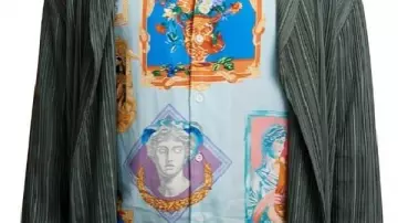 Camisa estampada de Marcus (Eric Andre) en Hermano Pequeño
