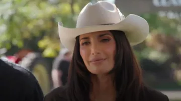 Free People Soft Turn Felt Cowboy Hat worn by Padma Lakshmi as seen in America's Culinary Cup (S01E02)