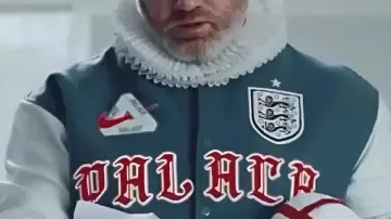 Wayne Rooney World Cup 26 England Varsity Jacket