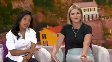 Baublebar Sun Drift Semi-Precious Pendant Necklace worn by Jenna Bush Hager as seen in Today with Jenna & Sheinelle on June 2, 2026