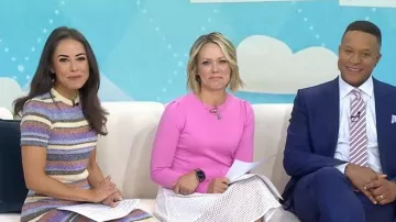 Ba&Sh Tonnie Dress worn by Kaylee Hartung as seen in Today on  June 2, 2026