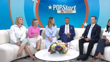 Tuckernuck Organza Christy Skirt worn by Jenna Bush Hager as seen in Today on June 2, 2026