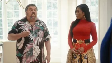 Versace Medusa '95 Leather Belt worn by Brina (Precious Way) as seen in The Fall and Rise of Reggie Dinkins (S01E09)