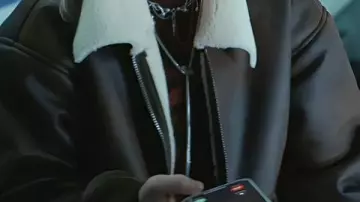Leather Jacket worn by (Julia Sarah Stone) in Off Campus