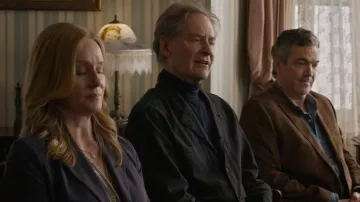 Lauren Ralph Lauren Faux Suede Classic Fit Two-Button Blazer worn by Jon Bean (Jon Tenney) as seen in American Classic (S01E02)