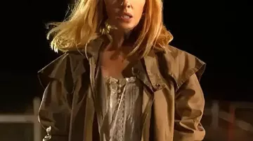 Dutton Ranch S01 Kelly Reilly Brown Coat