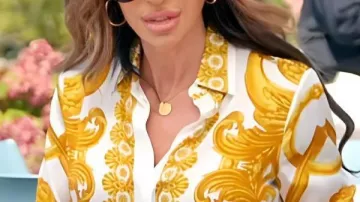 Real Housewives of Rhode Island 2026 Alicia Carmody Printed Shirt