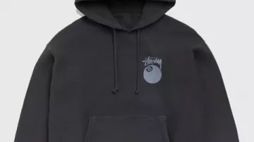 Sudadera teñida con 8 bolas
