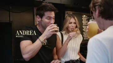 Altuzarra Zabou Scalloped Pointelle Cotton Top worn by Lexi Sundin as seen in In the City (S01E01)