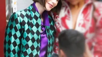 Emily In Paris S06 Lily Collins Cropped Jacket worn by Emily Cooper (Lily Collins) in Emily in Paris