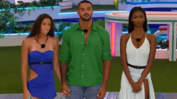 Coucoo Atacama Dress worn by Trinity Tatum as seen in Love Island USA (S08E02)