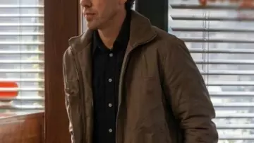Riley Davis Off Campus S01 Flight Jacket