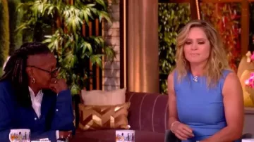Julia Amory Cecilia Tunic worn by Sara Haines as seen in The View on  June 5, 2026