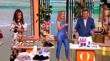 Julia Amory Jackie Pant worn by Sara Haines as seen in The View on  June 5, 2026
