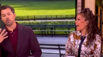 Tanya Taylor Selene Dress worn by Sunny Hostin as seen in The View on June 5, 2026