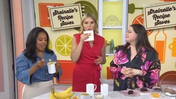 Free People Dreamy Days Print Pajamas worn by Krissy Downey as seen in Today with Jenna & Sheinelle on  June 5, 2026