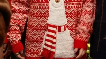 Christmas Sweater worn by (Allen Dupree) in Baylen Out Loud