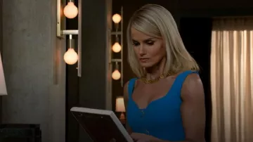 J. Crew Watchband Chain Necklace worn by Vanessa McBride (Lauren Buglioli) as seen in Beyond the Gates (S02E102)