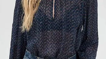 Dotted Blouse worn by Beth Dutton (Kelly Reilly) in Dutton Ranch