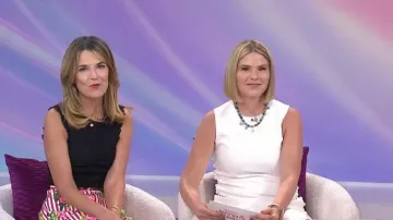 Ulla Johnson Kyla Top worn by Savannah Guthrie as seen in Today on  June 8, 2026