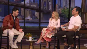 Numi The Simone Button-Up Blouse worn by Kelly Ripa as seen in LIVE with Kelly and Mark on June 5, 2026
