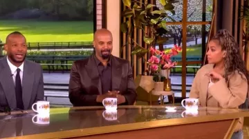 Frenken Circle Shape Blazer worn by Sunny Hostin as seen in The View on  June 7, 2026