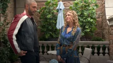 Reiss Kaisley Paisley Print Dress worn by  Claire Grace (Hayley Erin) as seen in The Young and the Restless on  June 5, 2026