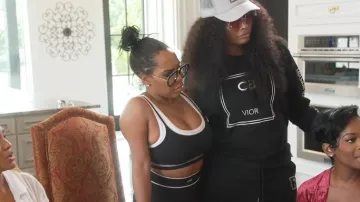 Gucci GG0307S worn by Kelli Ferrell as seen in The Real Housewives of Atlanta (S17E07)