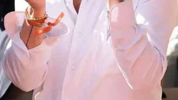 White Shirt worn by Self - Portrait Subject & Interviewee (Brad Pitt) in Brad Pitt: More Than a Pretty Face