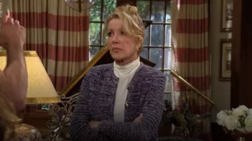 Ba&sh Guspa Cropped Cardigan worn by  Nikki Reed Newman(Melody Thomas Scott) as seen in The Young and the Restless on May 28, 2026