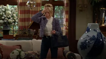 Teddy Blake Bella Croco Bag worn by  Nikki Reed Newman(Melody Thomas Scott) as seen in The Young and the Restless on May 28, 2026