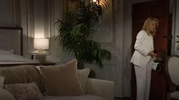 Veronica Beard Robinne Pleated Pants worn by  Nikki Reed Newman (Melody Thomas Scott) as seen in The Young and the Restless on  May 21, 2026