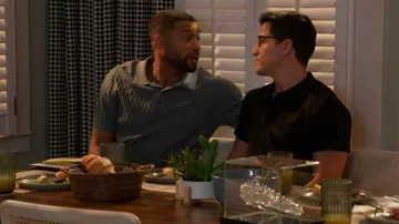 Club Monaco Diamond Polo worn by  Martin Richardson(Brandon Claybon) as seen in Beyond the Gates (S02E95)