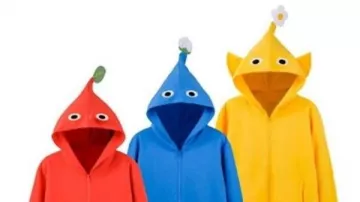 PIKMIN Yellow Hoodie