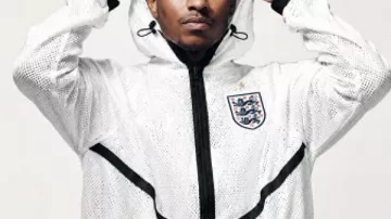 World Cup 2026 England Mesh Anthem White Jacket