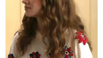 Every Year After 2026 Percy Fraser White Floral Tee