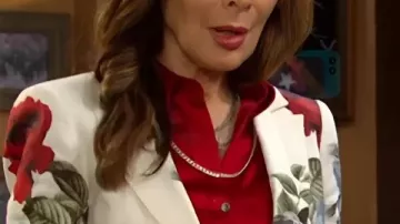 Kate Roberts Days Of Our Lives 2026 Floral Blazer