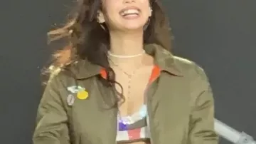Jennie Kim Governors Ball 2026 Jacket