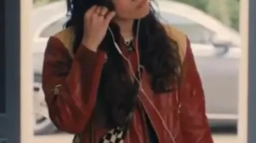 My Fault London Asha Banks Biker Jacket worn by Noah (Asha Banks) in My Fault: London