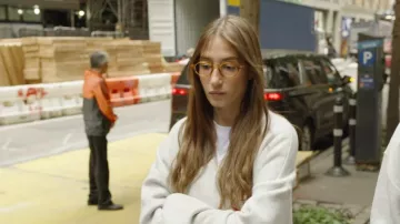 Warby Parker Elwell Glasses worn by Amanda Batula as seen in In the City (S01E03)