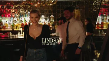 Mother The Riveting Rambler Zip Sneak Jeans worn by Lindsay Hubbard as seen in In the City (S01E03)