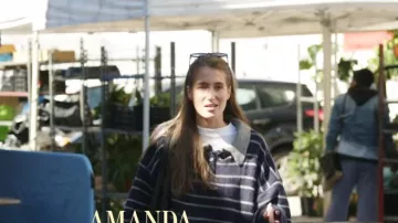 Otra X Grandquist Kenny Sunglasses in Black worn by Amanda Batula as seen in In the City (S01E03)