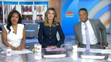 Veronica Beard Cynthia Jacket worn by Savannah Guthrie as seen in Today on June 10, 2026