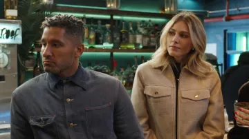 Zara Soft Feel Zip Jacket worn by Lexi Sundin as seen in In the City (S01E04)