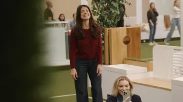 & Other Stories Wool Cardigan worn by Yvonne Najor as seen in In the City (S01E04)