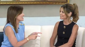 Altuzarra Happer Top worn by Savannah Guthrie as seen in Today on June 11, 2026